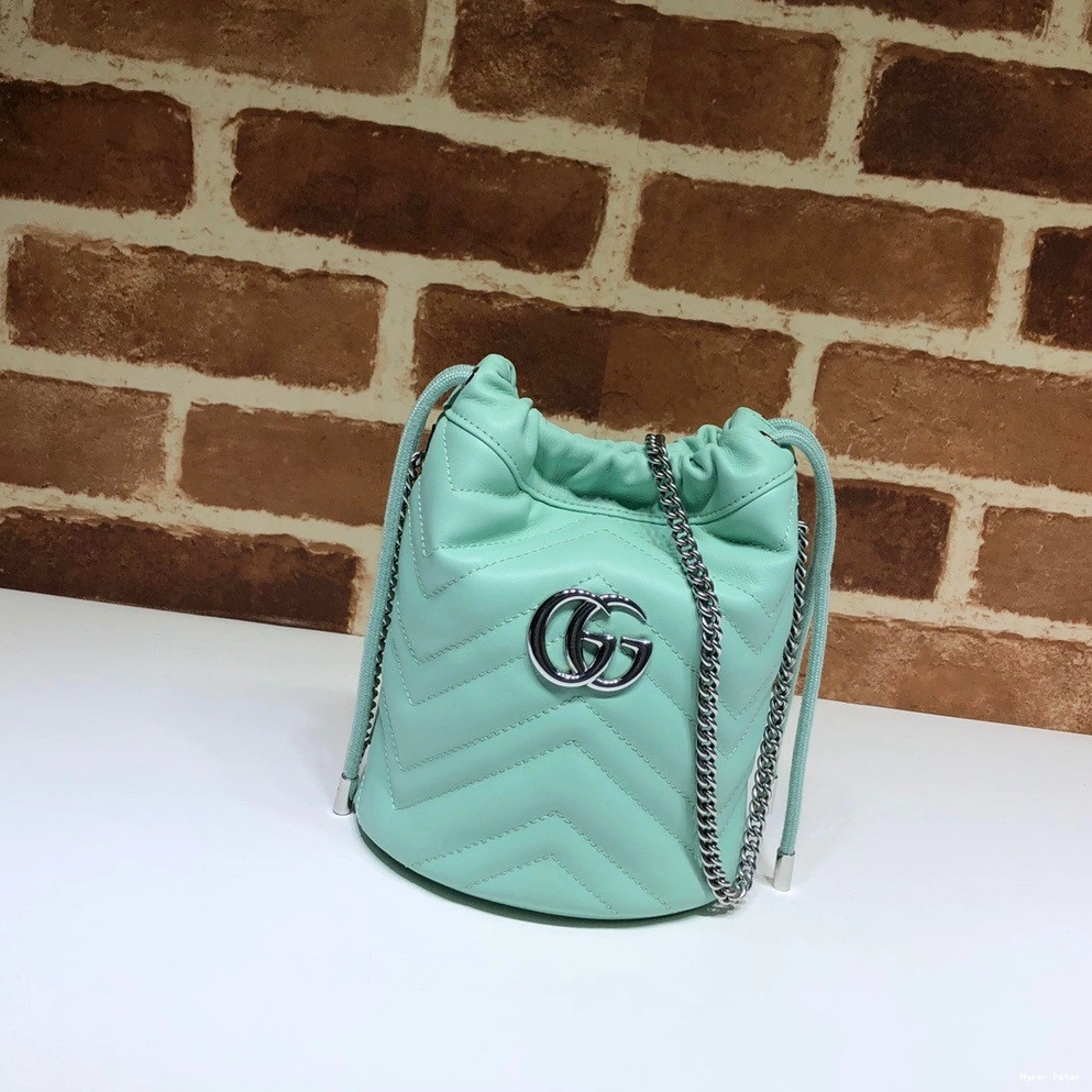 Hyper Peter GUCCI GG bag mini bucket Marmont 0807